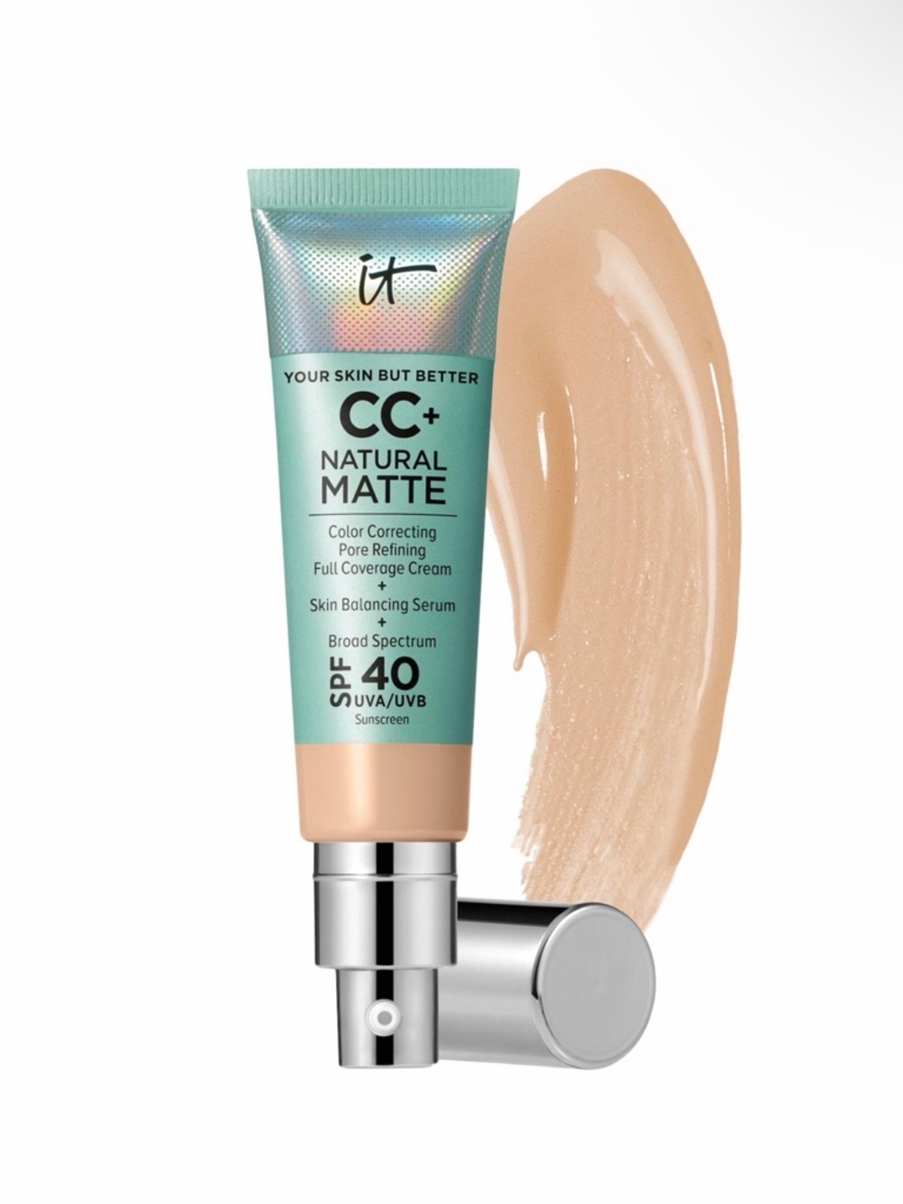 it cosmetics CC+ Natural Matte Cream SPF 40 - Light